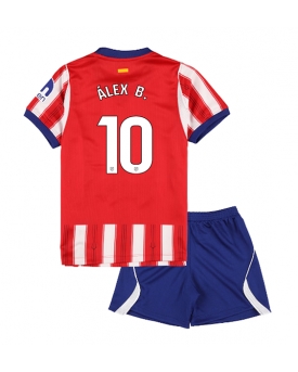 Billige Fotballdrakt Atletico Madrid Alex Baena #10 Replika Hjemmedraktsett Barn 2026-27 Kortermet (med bukser)